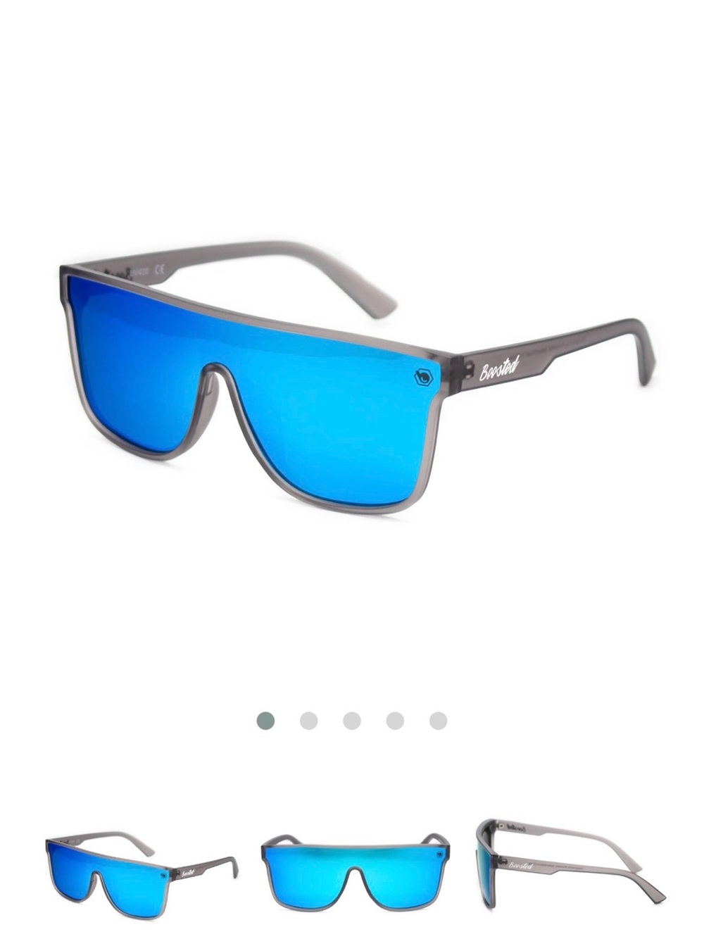 Women’s Boosted Sapphire Smoke Sunglasses